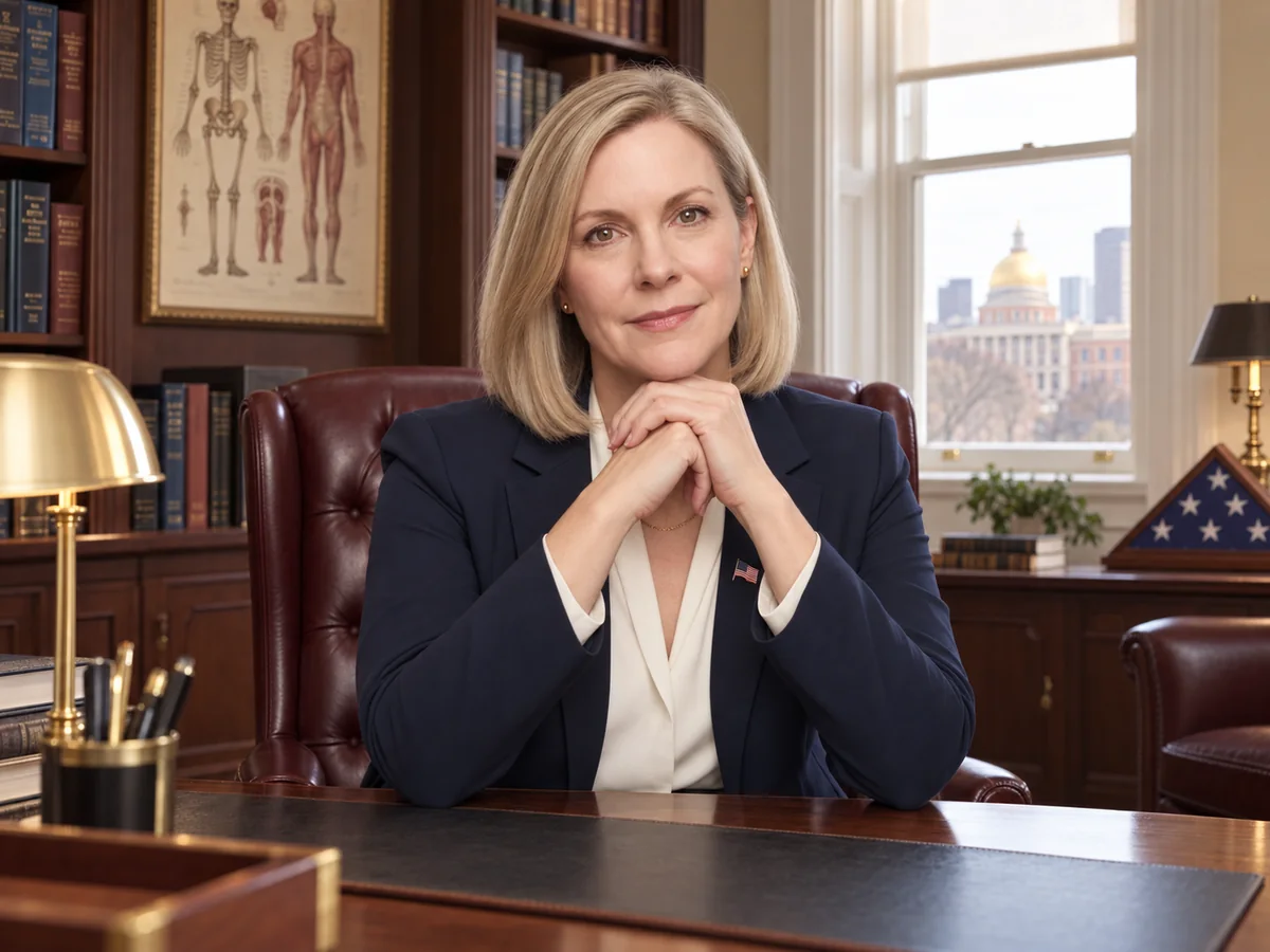 Dr. Eleanor Vance in her Beacon Hill office